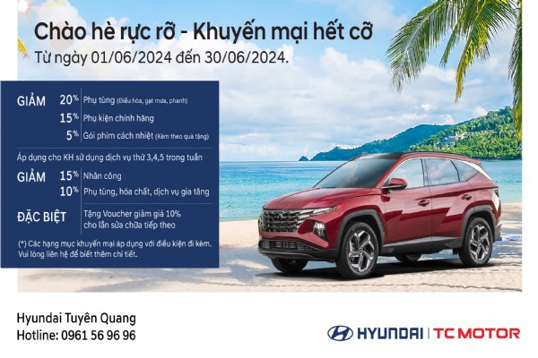 CHÀO HÈ RỰC RỠ - KHUYẾN MẠI HẾT CỠ