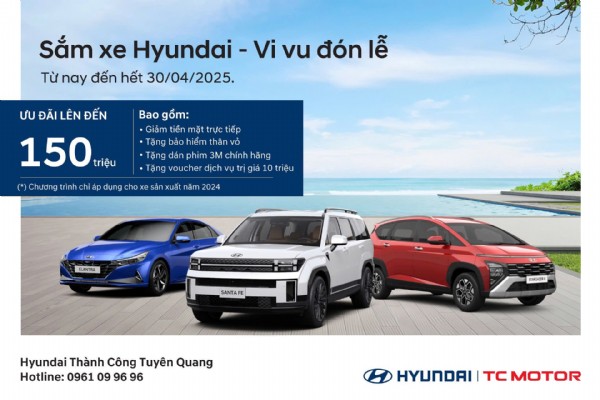 Giảm giá cho xe VIN 2024 - sòng phẳng với khách hàng như Hyundai